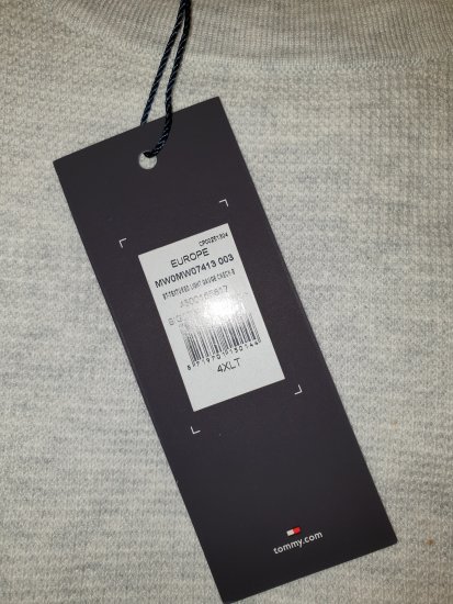 Tommy Hilfiger Sweater Light Grey - Motley hull aprilliale - 