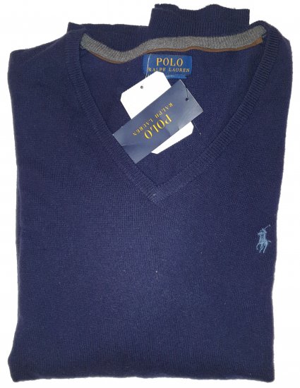 Ralph Lauren M Classics NavyBlue Sweater - Motley hull aprilliale - 