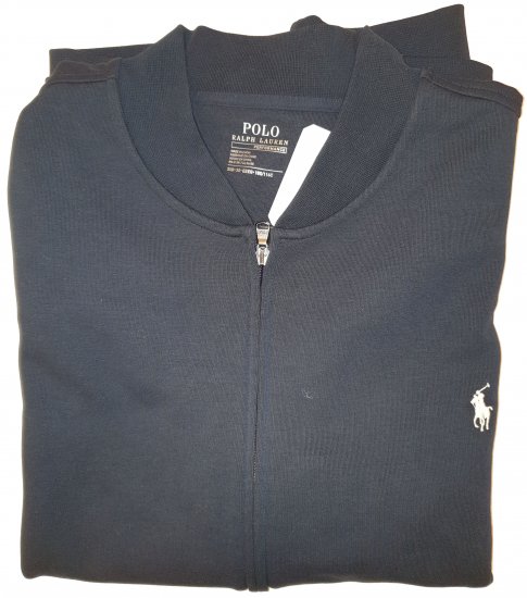 Polo Ralph Lauren Aviatr Full-zip Sweatshirt Navy - Motley hull aprilliale - 