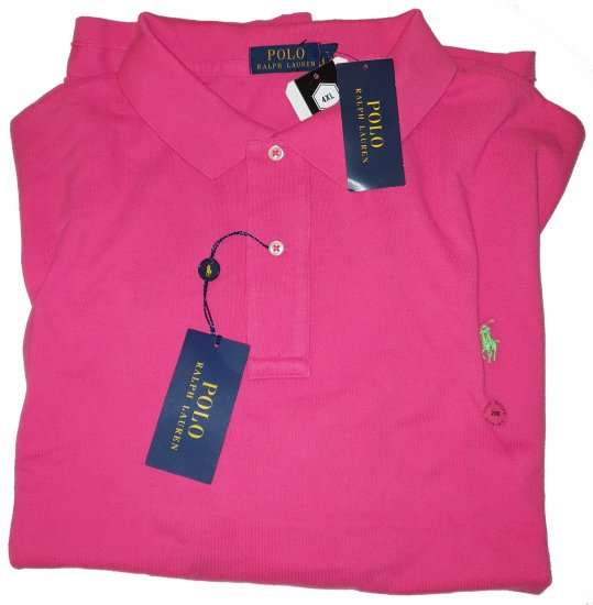 Polo Ralph Lauren TC6D Pink Polo - Motley hull aprilliale - 