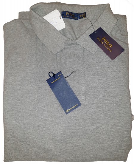 Polo Ralph Lauren TC7O Polo Heather Grey - Motley hull aprilliale - 
