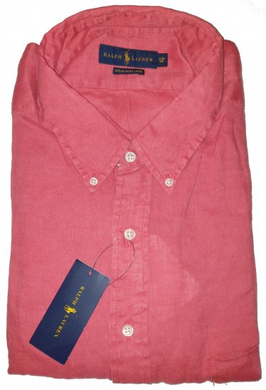 Polo Ralph Lauren TC7I Shirt Rustic Red - Motley hull aprilliale - 