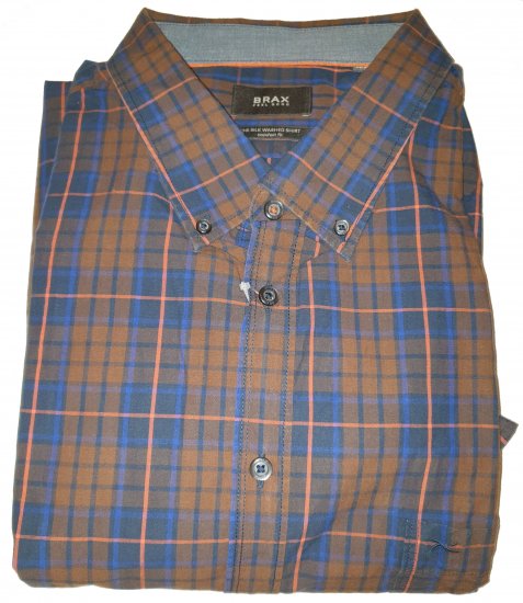 Brax 881016 Shirt Brown - Motley hull aprilliale - 
