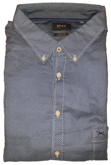 Brax 560-7 Blue Dot Shirt - Motley hull aprilliale - 