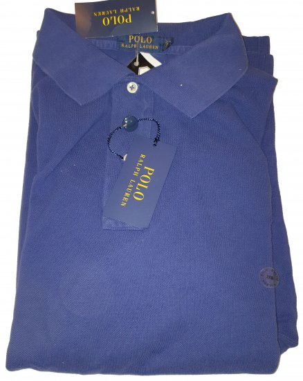 Ralph Lauren TC7C Polo Yale Blue - Motley hull aprilliale - 
