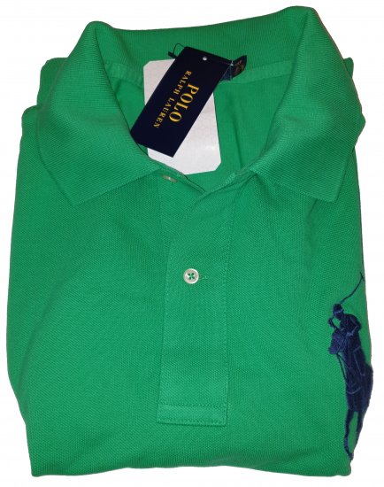 Ralph Lauren TC6F Polo Flag Green - Motley hull aprilliale - 