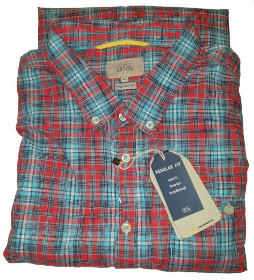 Camel Active 335405 Shirt - Motley hull aprilliale - 