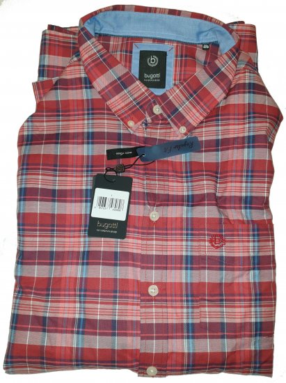 Bugatti 78315 Shirt Red - Motley hull aprilliale - 