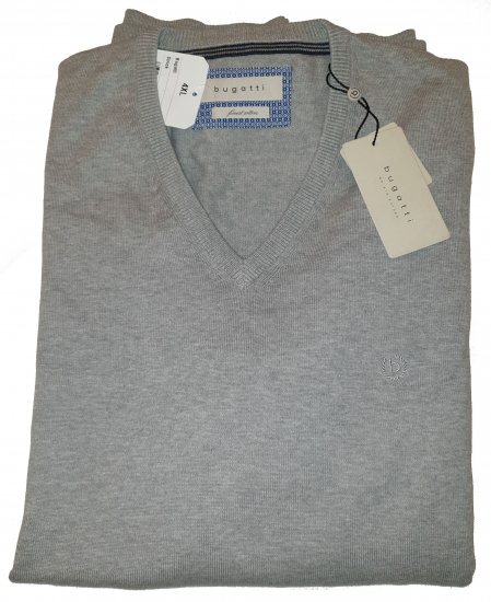 Bugatti 95510 Knit Grey - Motley hull aprilliale - 