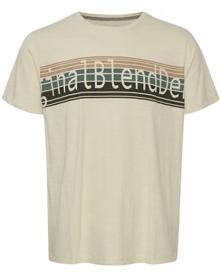 Blend T-Shirt 4242 Cloud Cream - T-särgid - Suured T-särgid 2XL – 14XL