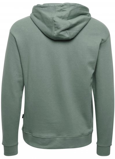 Blend Hoodie 4285 Duck Green - Sviitrid ja dressipluusid - Meeste suured kapuutsiga jakid suurustes 2XL – 14XL