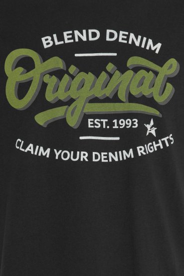 Blend 4568 T-Shirt Black - T-särgid - Suured T-särgid 2XL – 14XL
