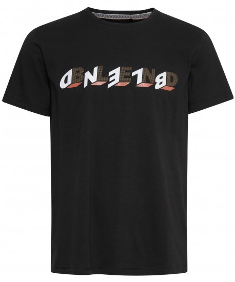 Blend 4795 T-Shirt Black - T-särgid - Suured T-särgid 2XL – 14XL