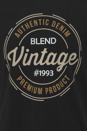 Blend 8411 T-Shirt Black - T-särgid - Suured T-särgid 2XL – 14XL