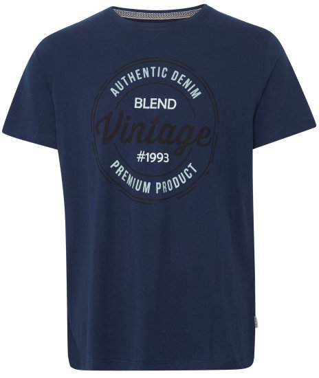 Blend 8411 T-Shirt Dress Blues - T-särgid - Suured T-särgid 2XL – 14XL