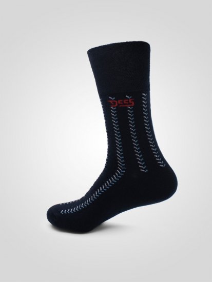 D555 Harold 3 Extra Wide Comfort Fit Socks 3-pack Navy/Denim - Aluspesu ja ujumisriided - Aluspesu 2XL-8XL
