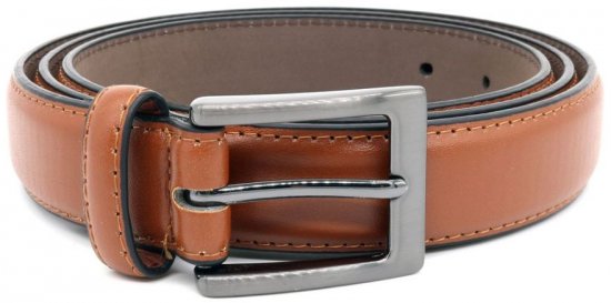 D555 Anthony Nahkrihm Pruun, 2,7cm - Rihmad - Pikad Rihmad W40-W70/2XL-8XL