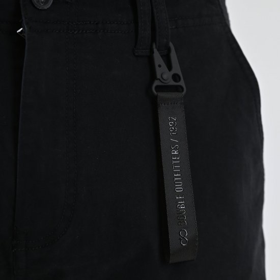 Double Outfitters CCP-4130 Cargo püksid Must - Teksad ja püksid - Meeste suured teksad W40 – W70