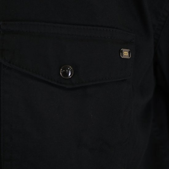 Double Outfitters GS-5126 Trukkidega särk Must - Särgid - Meeste suured särgid 2XL – 8XL