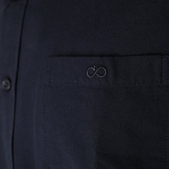 Double Outfitters GS-5225 Oxford-särk Must - Särgid - Meeste suured särgid 2XL – 8XL