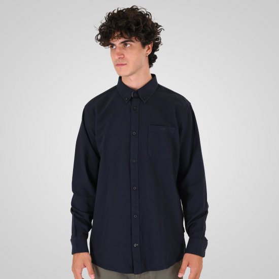 Double Outfitters GS-5225 Oxford-särk Tumesinine - Särgid - Meeste suured särgid 2XL – 8XL