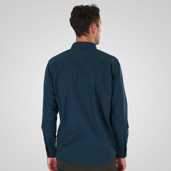 Double Outfitters GS-5225 Oxford-särk Tumeroheline - Särgid - Meeste suured särgid 2XL – 8XL