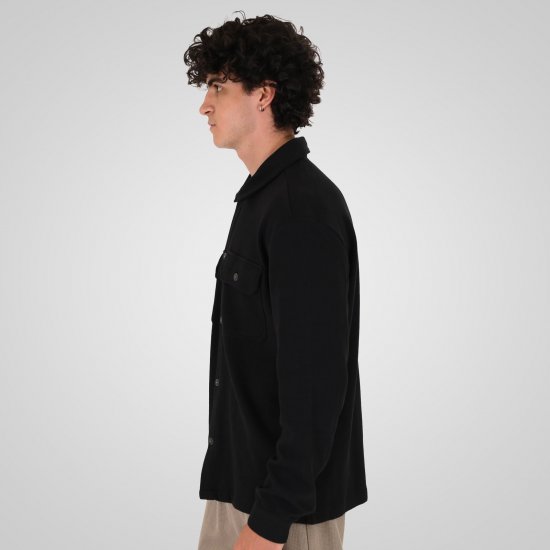 Double Outfitters GS-5237 Särkjakk Must - Särgid - Meeste suured särgid 2XL – 8XL