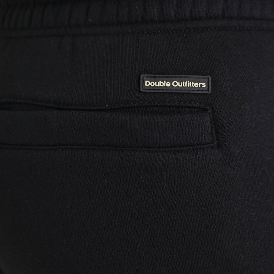 Double Outfitters MPAN-6056 Dressipüksid Must - Dressipüksid ja -šortsid - Spordipüksid ja Lühikesed Spordipüksid