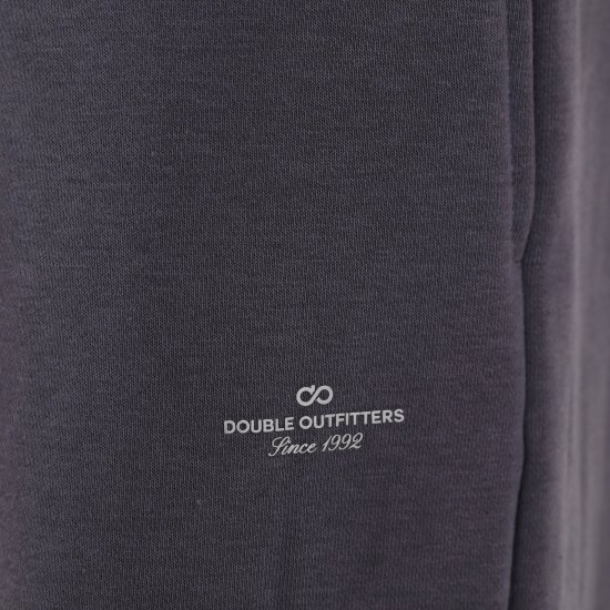 Double Outfitters MPAN-6057 Dressipüksid Antratsiit - Dressipüksid ja -šortsid - Spordipüksid ja Lühikesed Spordipüksid