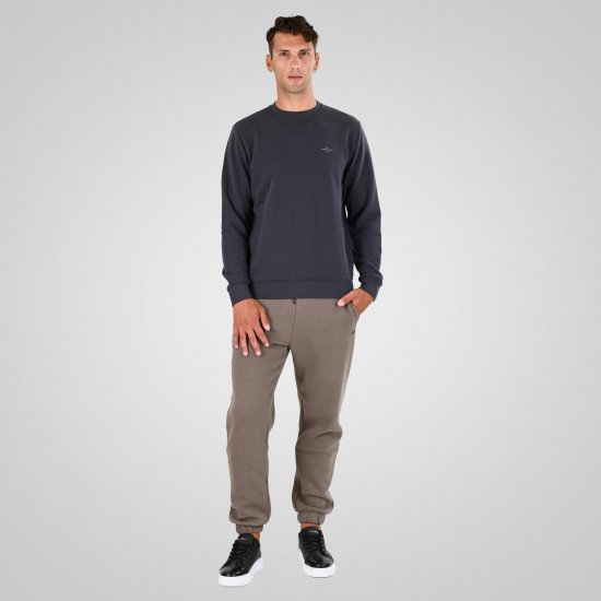 Double Outfitters MTOP-1141 Dressipluus Antratsiit - Sviitrid ja dressipluusid - Meeste suured kapuutsiga jakid suurustes 2XL – 14XL