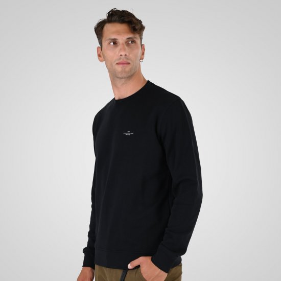 Double Outfitters MTOP-1141 Dressipluus Must - Sviitrid ja dressipluusid - Meeste suured kapuutsiga jakid suurustes 2XL – 14XL