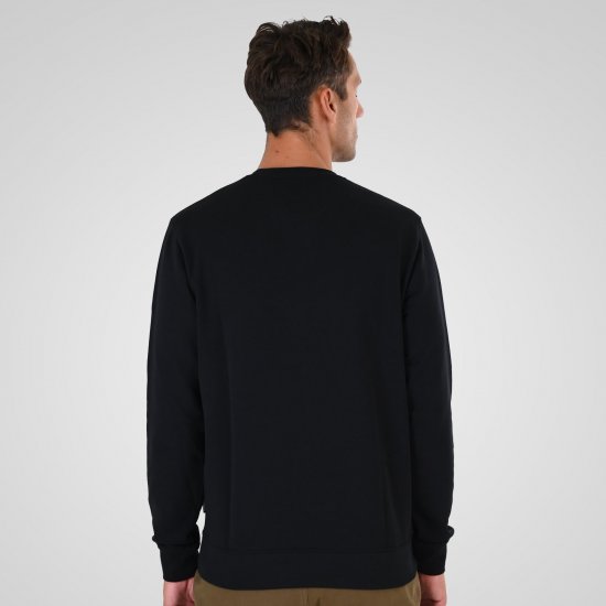 Double Outfitters MTOP-1141 Dressipluus Must - Sviitrid ja dressipluusid - Meeste suured kapuutsiga jakid suurustes 2XL – 14XL