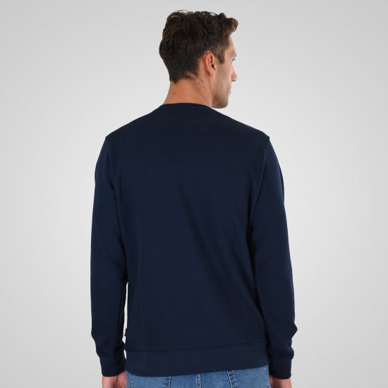 Double Outfitters MTOP-1141 Dressipluus Tumesinine - Sviitrid ja dressipluusid - Meeste suured kapuutsiga jakid suurustes 2XL – 14XL