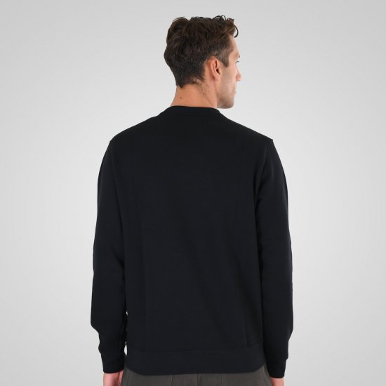 Double Outfitters MTOP-1151 Dressipluus Must - Sviitrid ja dressipluusid - Meeste suured kapuutsiga jakid suurustes 2XL – 14XL