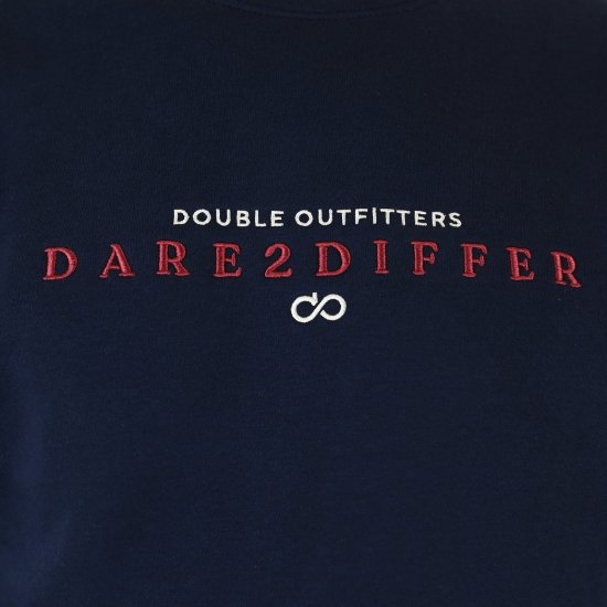 Double Outfitters MTOP-1151 Dressipluus Tumesinine - Sviitrid ja dressipluusid - Meeste suured kapuutsiga jakid suurustes 2XL – 14XL
