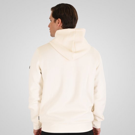 Double Outfitters MTOP-1160 Tõmblukuga kapuutsiga pusa Valge - Sviitrid ja dressipluusid - Meeste suured kapuutsiga jakid suurustes 2XL – 14XL