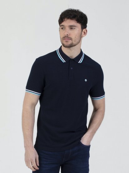 Mish Mash Stockholm Polo Navy - Polosärgid - Meeste suured polosärgid 2XL – 8XL