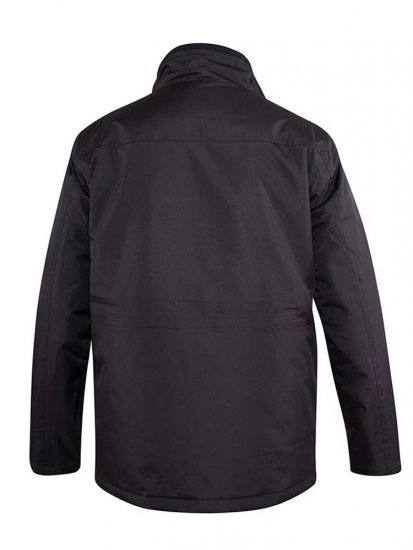 D555 Fargo Five Pocket Jacket With Ribbed Neck and Inner Quilting Black - Jakid ja joped - Joped, suured suurused: 2XL – 12XL