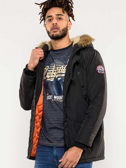 D555 Dundee Parka Jacket With Fur trimming and Teddy Fur Lined hood - Jakid ja joped - Joped, suured suurused: 2XL – 12XL