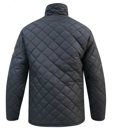D555 Northcole Quilted Jacket Black - Jakid ja joped - Joped, suured suurused: 2XL – 12XL