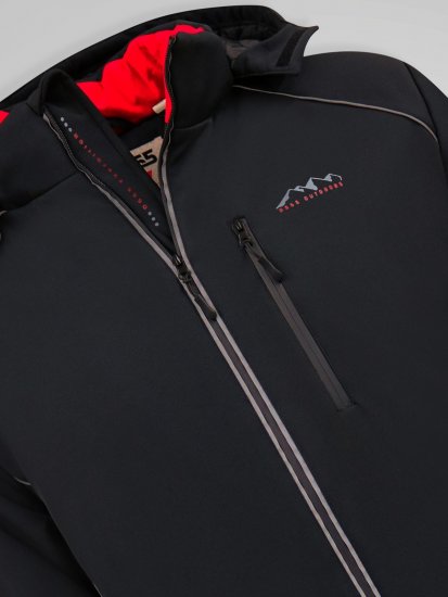 D555 Jamie Soft Shell Detachable Hood Padded Jacket Must TALL - TALL jakid ja joped - TALL jakid pikkadele meestele