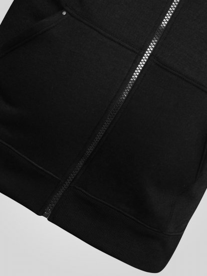 D555 Cantor Dressipluus Kapuutsiga Must - Sviitrid ja dressipluusid - Meeste suured kapuutsiga jakid suurustes 2XL – 14XL