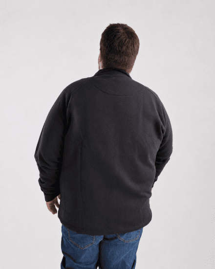 Motley Denim London Sweatshirt Black - Sviitrid ja dressipluusid - Meeste suured kapuutsiga jakid suurustes 2XL – 14XL