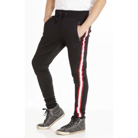 D555 Virginia Sweatpants Black - Dressipüksid ja -šortsid - Spordipüksid ja Lühikesed Spordipüksid