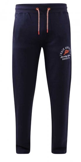D555 Chilworth Open Hem Jogger Navy - Dressipüksid ja -šortsid - Spordipüksid ja Lühikesed Spordipüksid