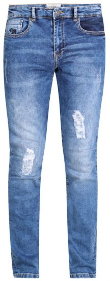 D555 Boxwell Ripped Jeans Stonewash - Teksad ja püksid - Meeste suured teksad W40 – W70