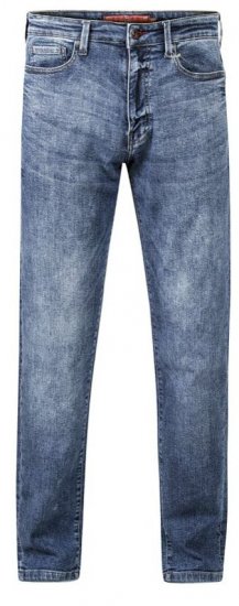 D555 Taurus Fit Stretch Jeans With Sandblasting - Teksad ja Püksid - Meeste suured teksad W40 – W70