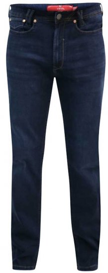 D555 Springfield 1959 Fit Stretch Jeans Dark Navy - Teksad ja püksid - Meeste suured teksad W40 – W70