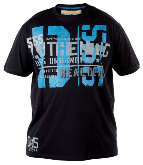 D555 Five-55 T-shirt - T-särgid - Suured T-särgid 2XL – 8XL