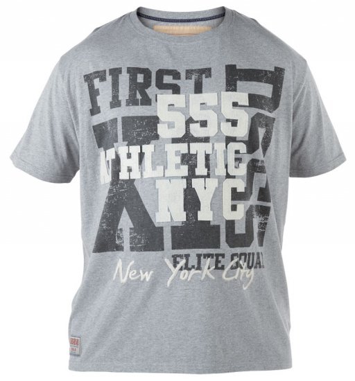 D555 NYC Athletic T-shirt - T-särgid - Suured T-särgid 2XL – 14XL